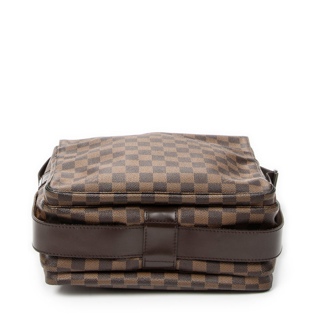 Shoulder Bag Naviglio Brown Damier Ebene