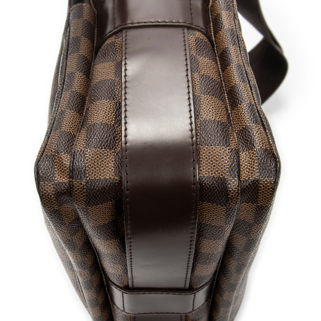 Shoulder Bag Naviglio Brown Damier Ebene