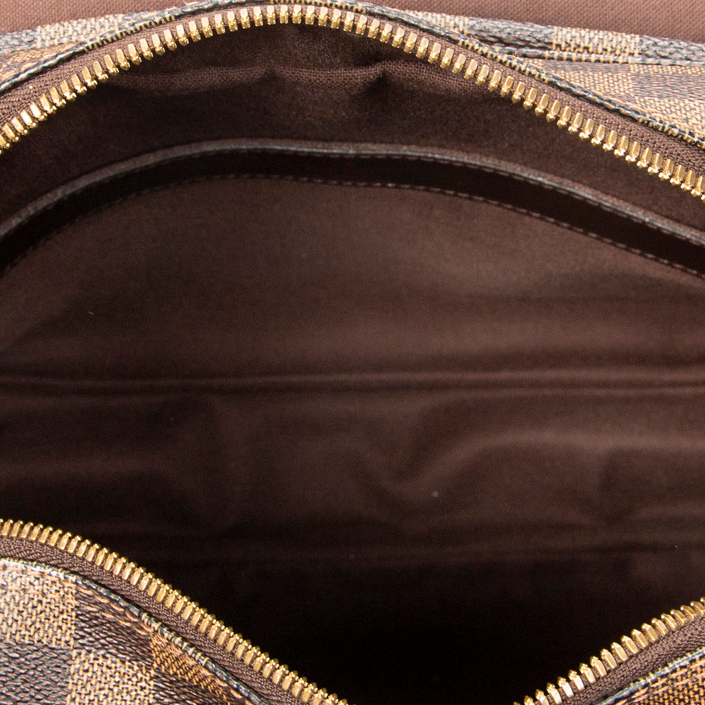 Shoulder Bag Naviglio Brown Damier Ebene