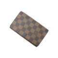 Wallet Porte-Monnaie Billets Tresor Brown Damier Ebene
