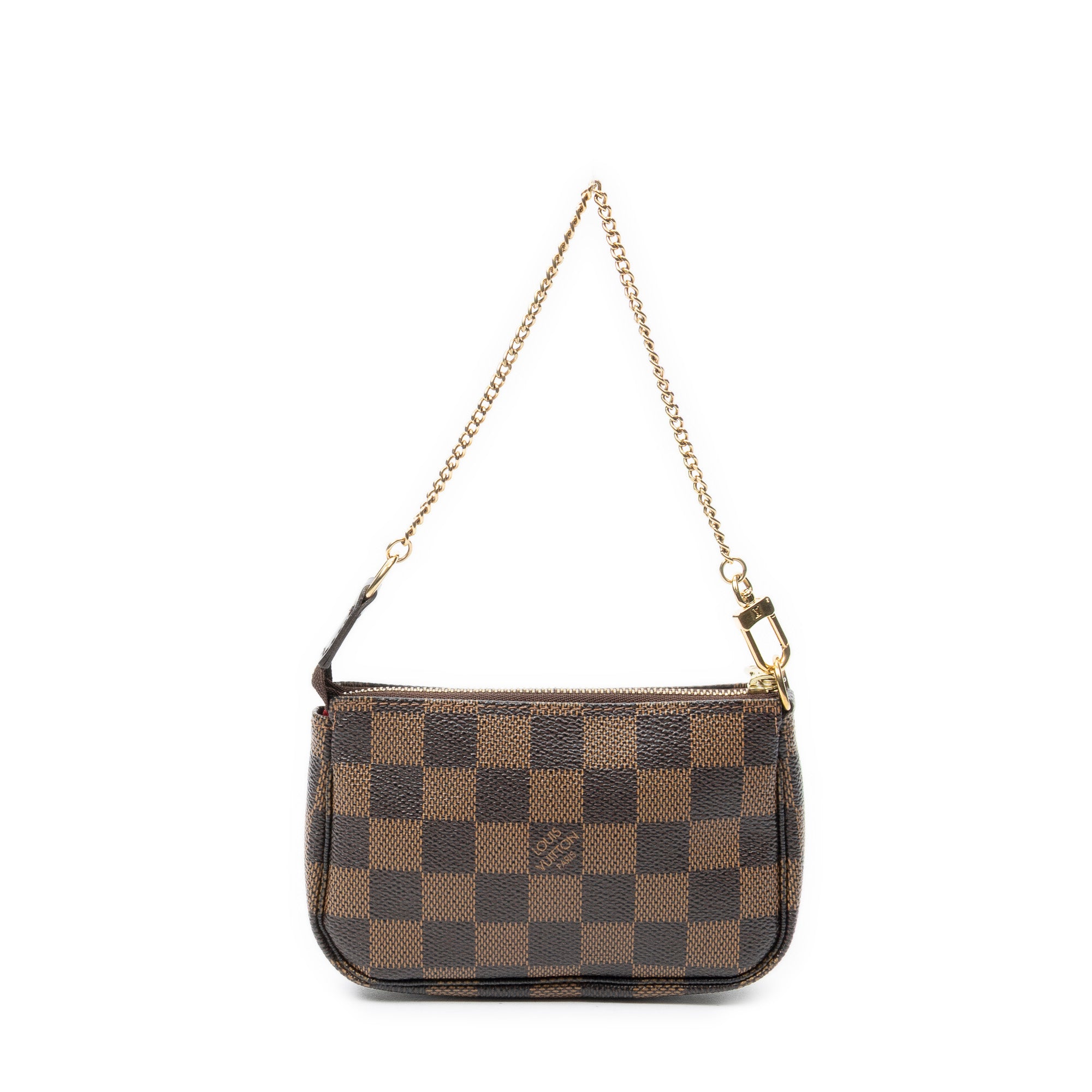 Pouch Mini Pochette Accessoires Brown Damier Ebene