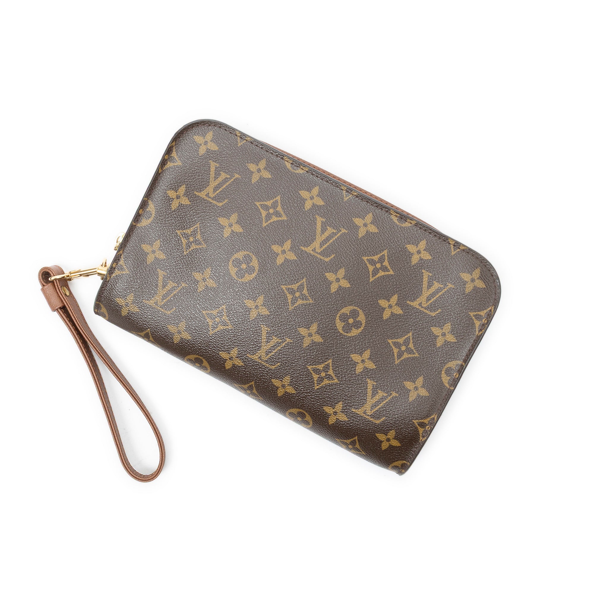 Pouch Orsay Brown Monogram Canvas