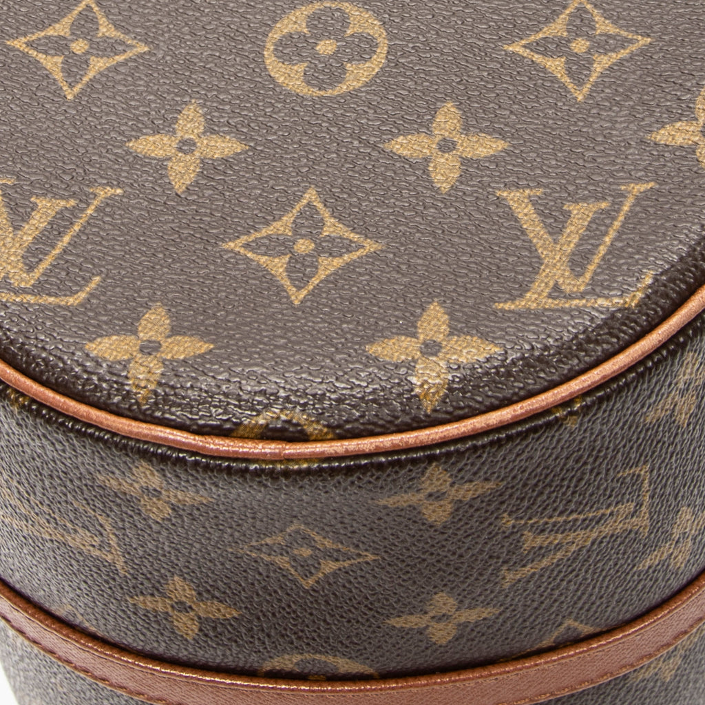Handbag Papillon 30 Brown Monogram Canvas