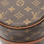 Handbag Papillon 30 Brown Monogram Canvas