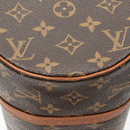 Handbag Papillon 30 Brown Monogram Canvas