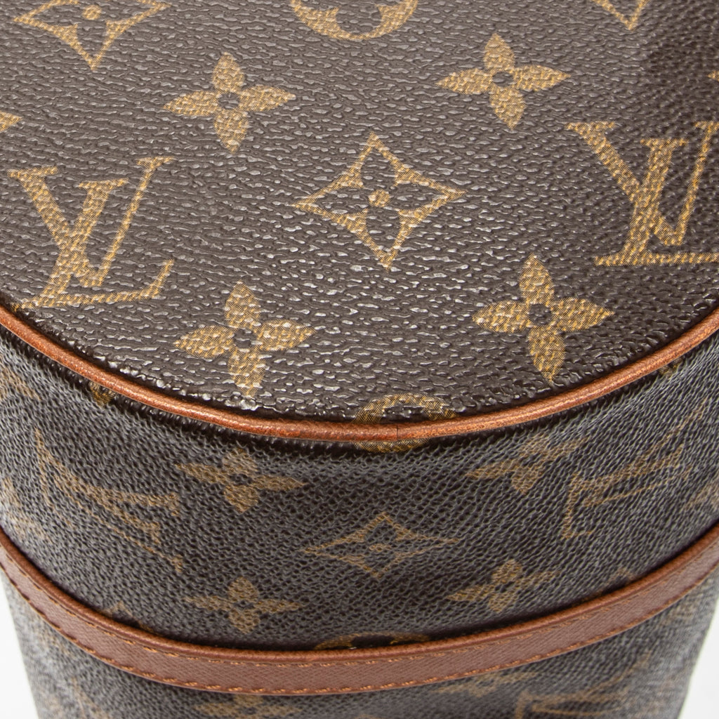 Handbag Papillon 30 Brown Monogram Canvas