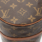 Handbag Papillon 30 Brown Monogram Canvas