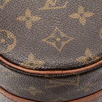 Handbag Papillon 26 Brown Monogram Canvas