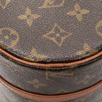 Handbag Papillon 26 Brown Monogram Canvas