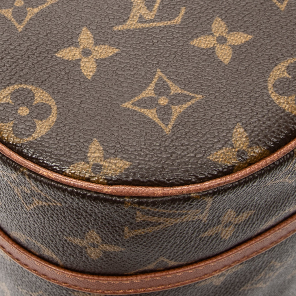Handbag Papillon 26 Brown Monogram Canvas