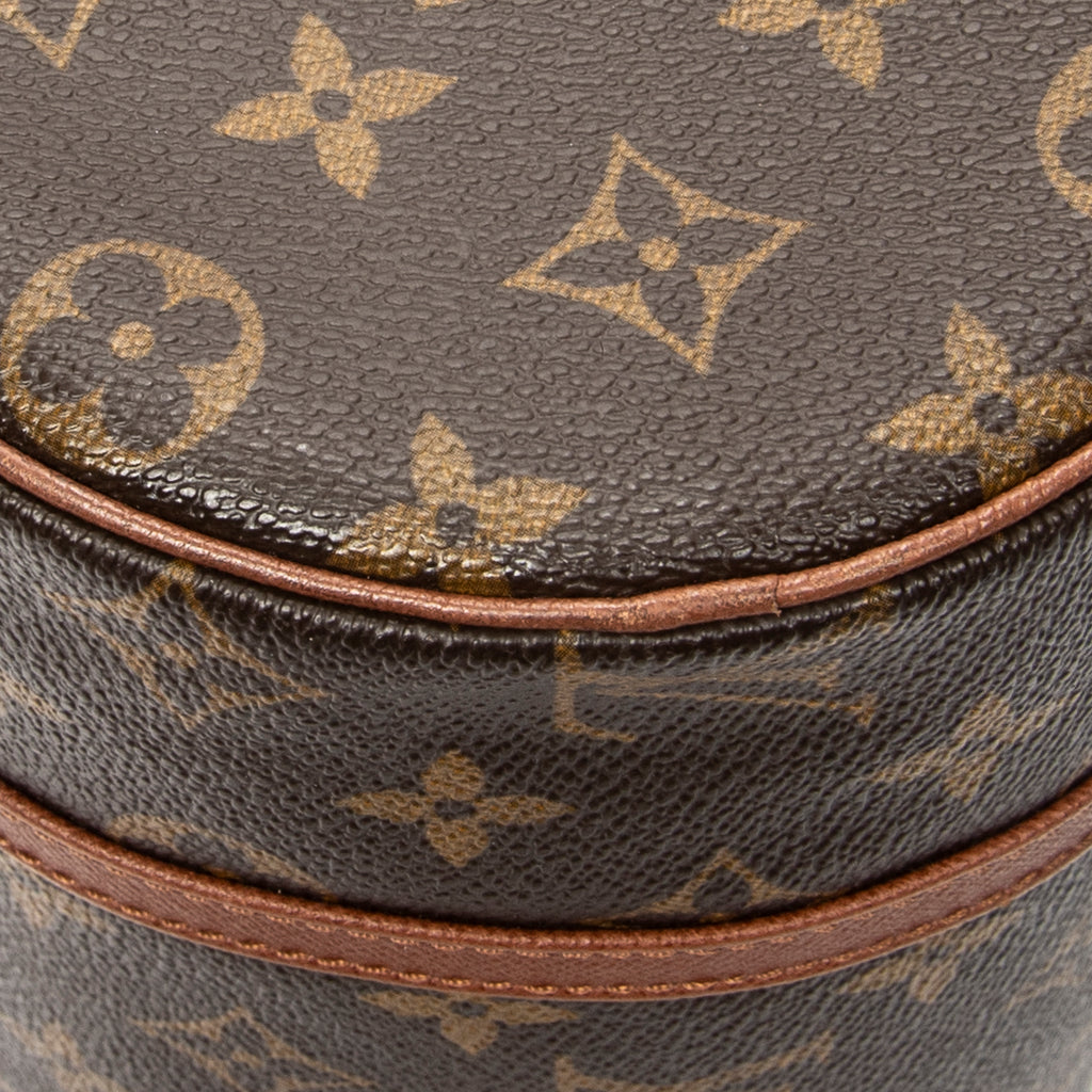 Handbag Papillon 26 Brown Monogram Canvas