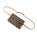 Waist Bag Florentine Brown Monogram Canvas
