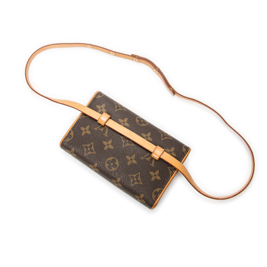 Waist Bag Florentine Brown Monogram Canvas
