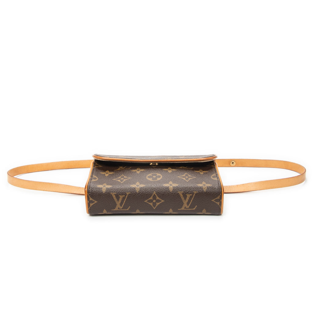 Waist Bag Florentine Brown Monogram Canvas