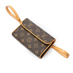 Waist Bag Florentine Brown Monogram Canvas