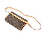 Waist Bag Florentine Brown Monogram Canvas