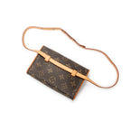 Waist Bag Florentine Brown Monogram Canvas