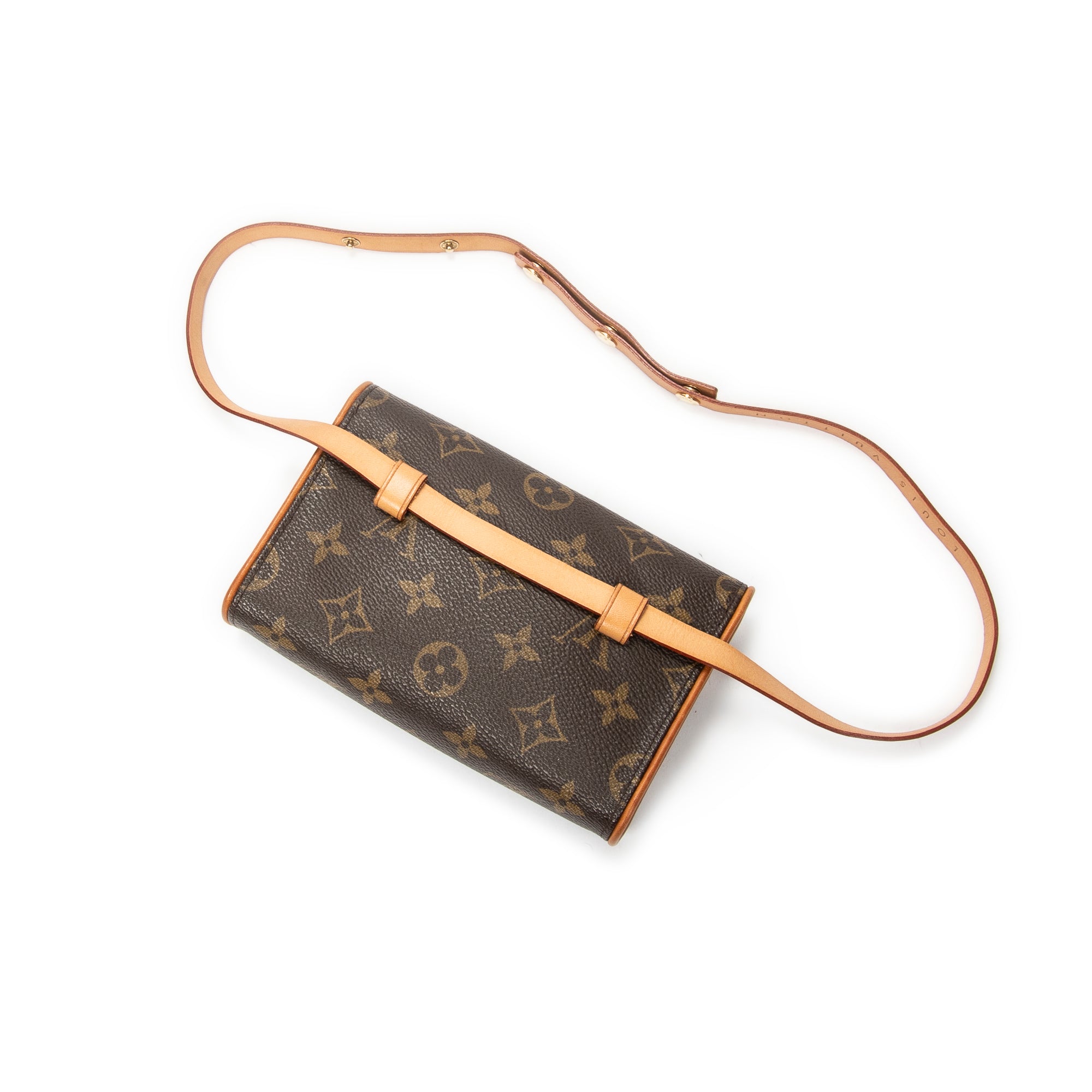 Waist Bag Florentine Brown Monogram Canvas