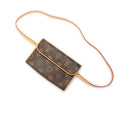 Waist Bag Florentine Brown Monogram Canvas