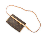 Waist Bag Florentine Brown Monogram Canvas