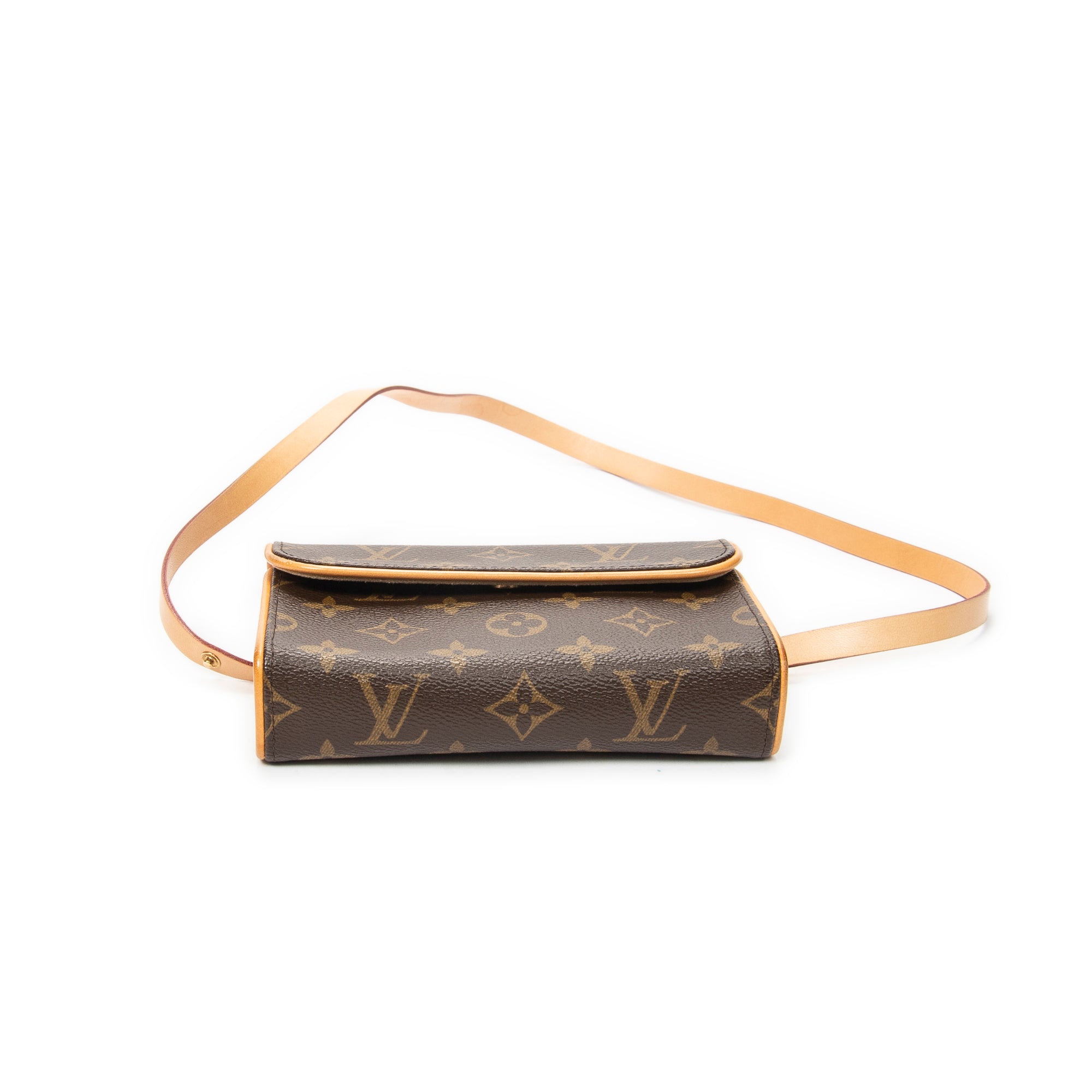 Waist Bag Florentine Brown Monogram Canvas