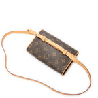 Waist Bag Florentine Brown Monogram Canvas