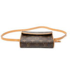 Waist Bag Florentine Brown Monogram Canvas