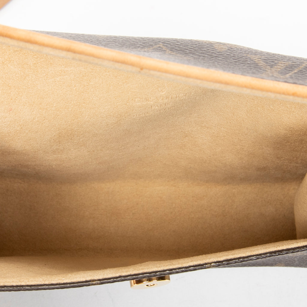 Waist Bag Florentine Brown Monogram Canvas