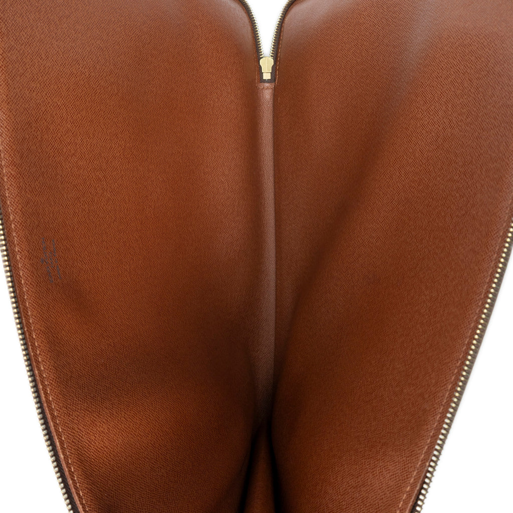 Handbag Poche Documents GM Brown Monogram Canvas