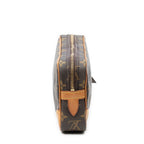 Clutch Marly Dragonne PM Brown Monogram Canvas