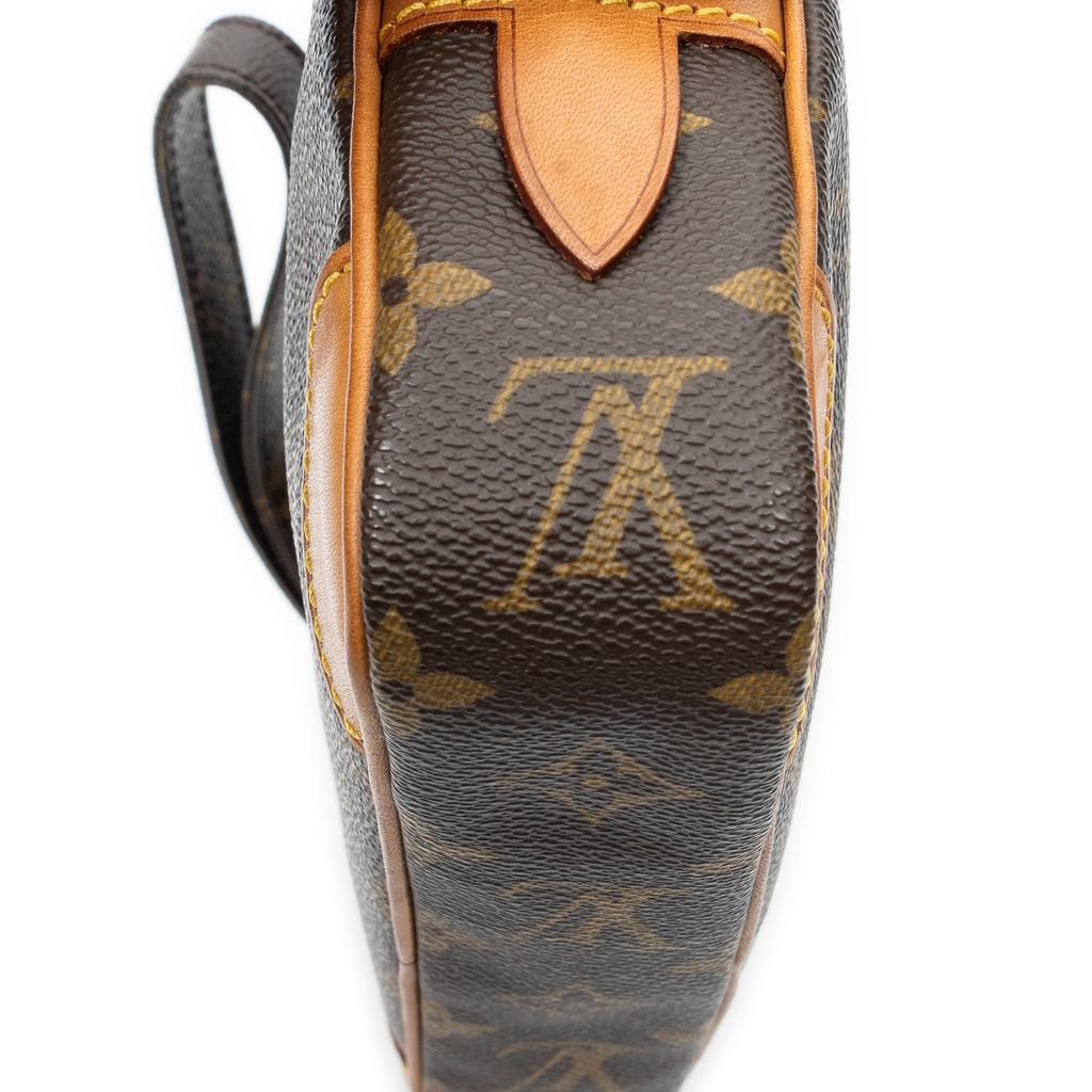 Clutch Marly Dragonne PM Brown Monogram Canvas