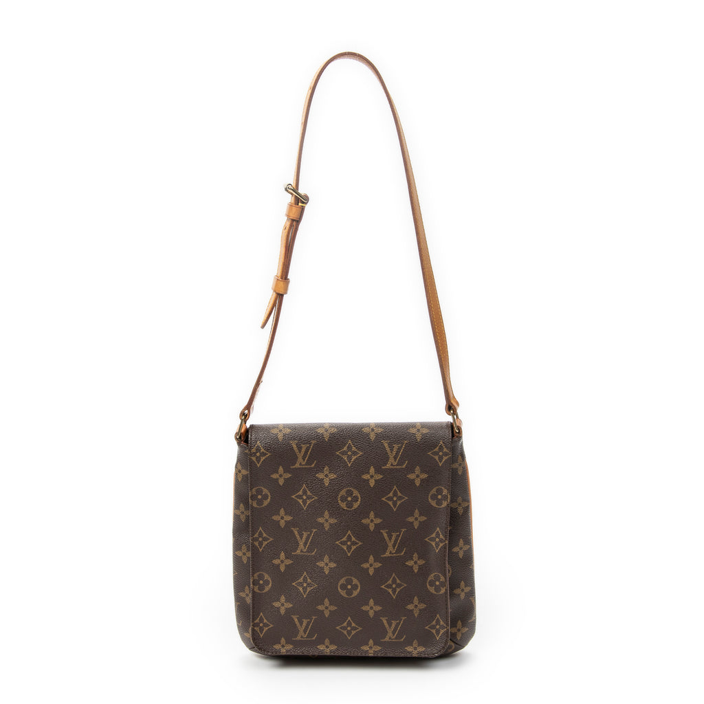Shoulder Bag Musette Salsa Brown Monogram Canvas