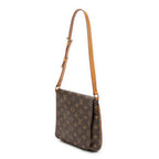 Shoulder Bag Musette Salsa Brown Monogram Canvas