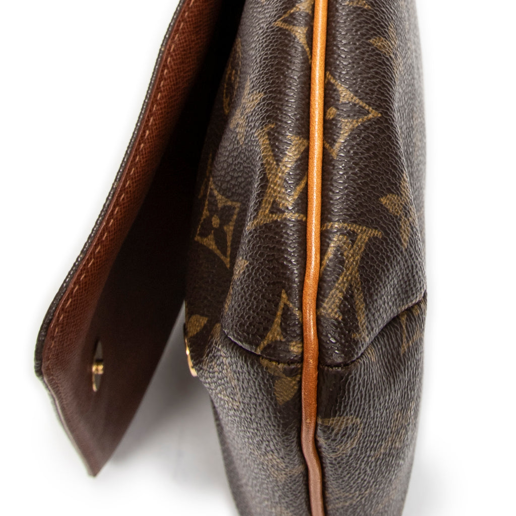 Shoulder Bag Musette Salsa Brown Monogram Canvas