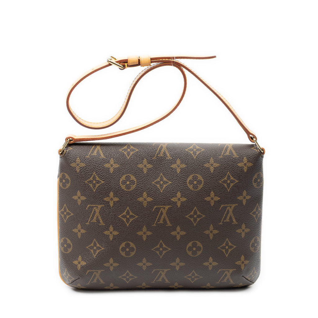 Shoulder Bag Musette Tango Brown Monogram Canvas