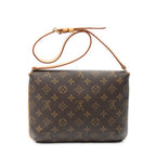Shoulder Bag Musette Tango Brown Monogram Canvas