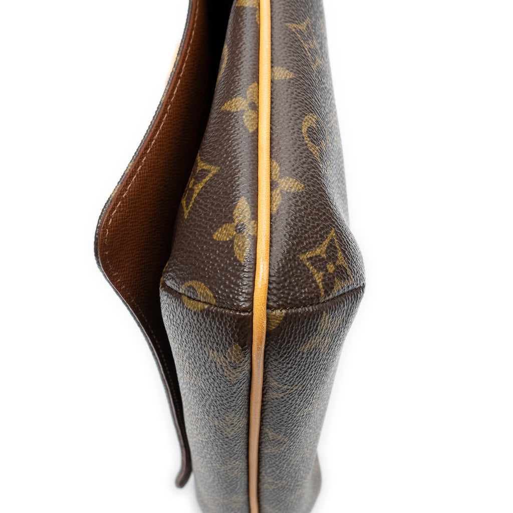 Shoulder Bag Musette Tango Brown Monogram Canvas