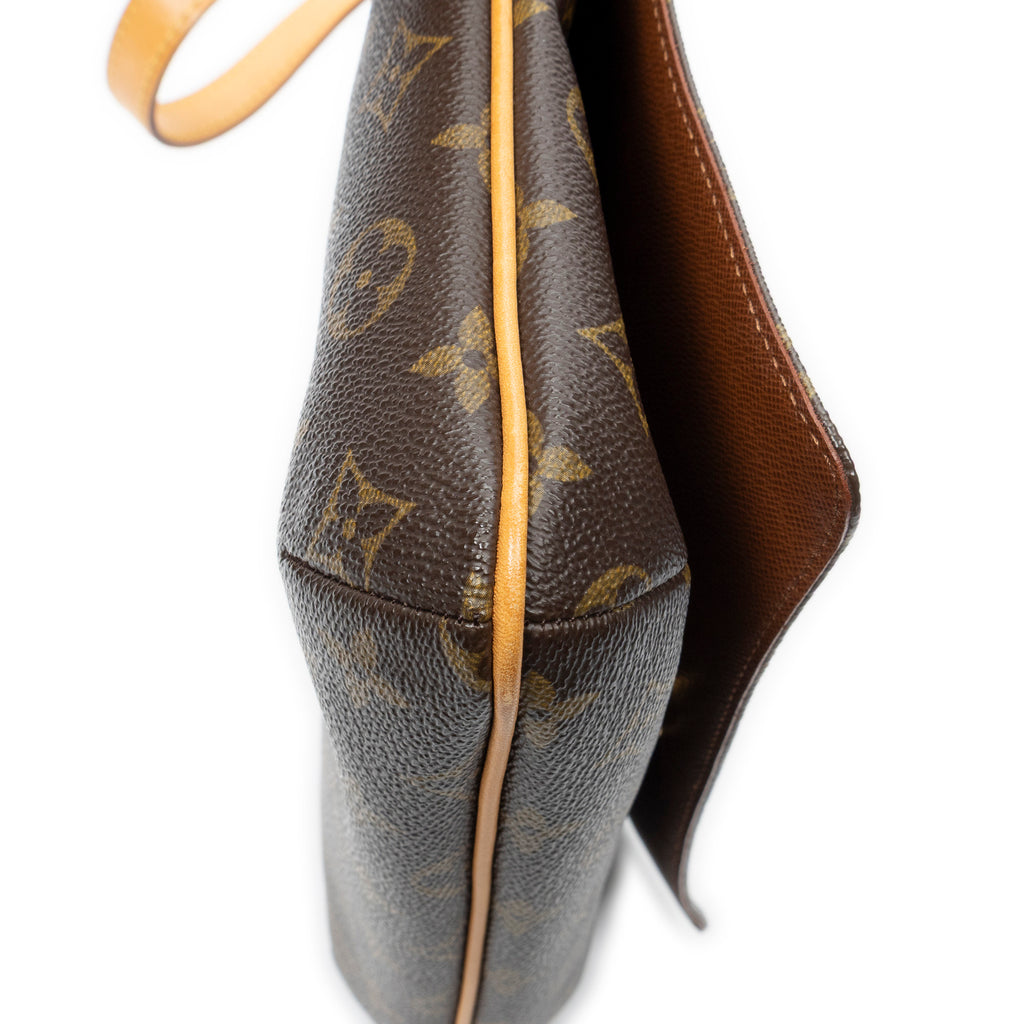 Shoulder Bag Musette Tango Brown Monogram Canvas