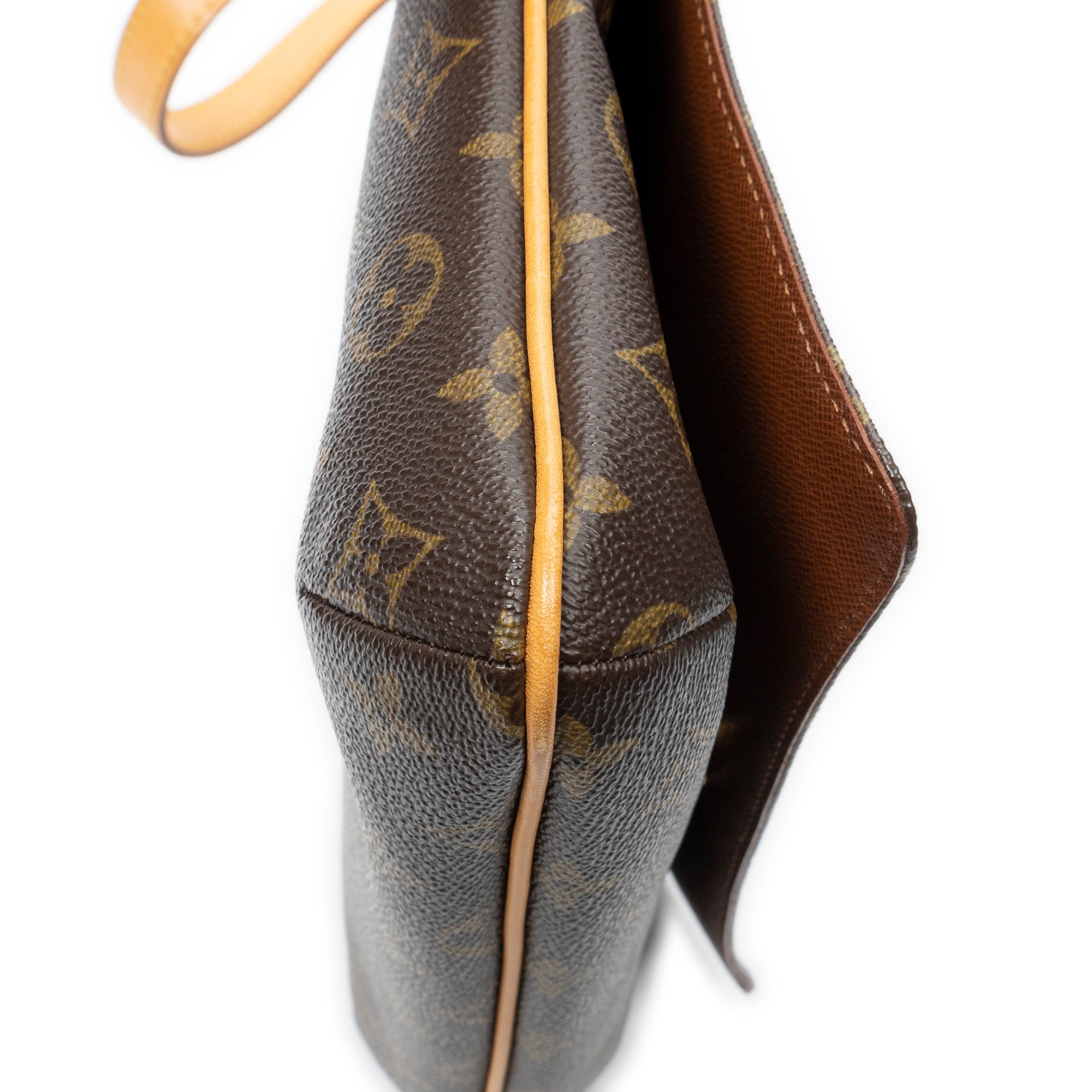 Shoulder Bag Musette Tango Brown Monogram Canvas