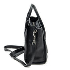 Shoulder Bag Nano Luggage Black Grained Calfskin Leather