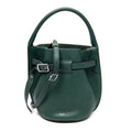 Shoulder Bag Nano Big Bag Bucket Green Grained Calfskin Leather