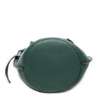 Shoulder Bag Nano Big Bag Bucket Green Grained Calfskin Leather