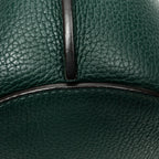 Shoulder Bag Nano Big Bag Bucket Green Grained Calfskin Leather