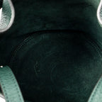 Shoulder Bag Nano Big Bag Bucket Green Grained Calfskin Leather