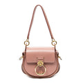 Shoulder Bag Small Tess Pink Calfskin Leather