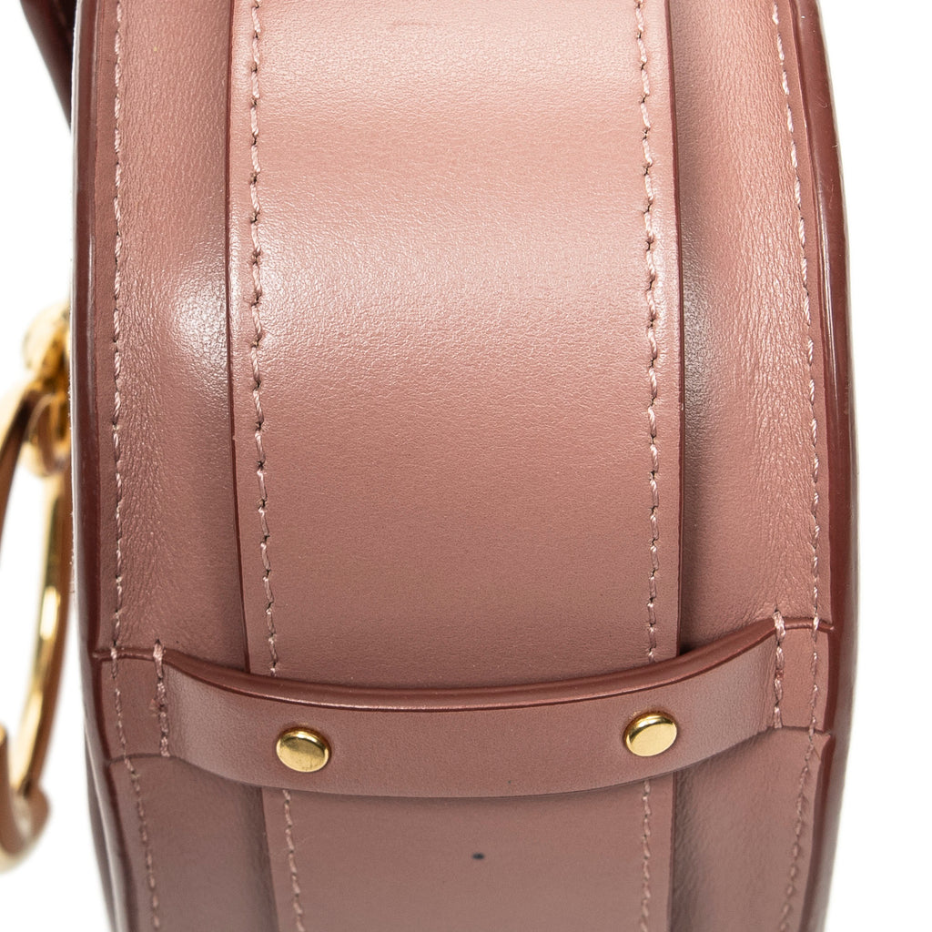 Shoulder Bag Small Tess Pink Calfskin Leather