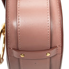 Shoulder Bag Small Tess Pink Calfskin Leather