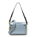 Shoulder Bag Small Roy Light Blue Calfskin Leather