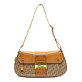 Shoulder Bag Street Chic Columbus Bag Brown Diorissimo Canvas