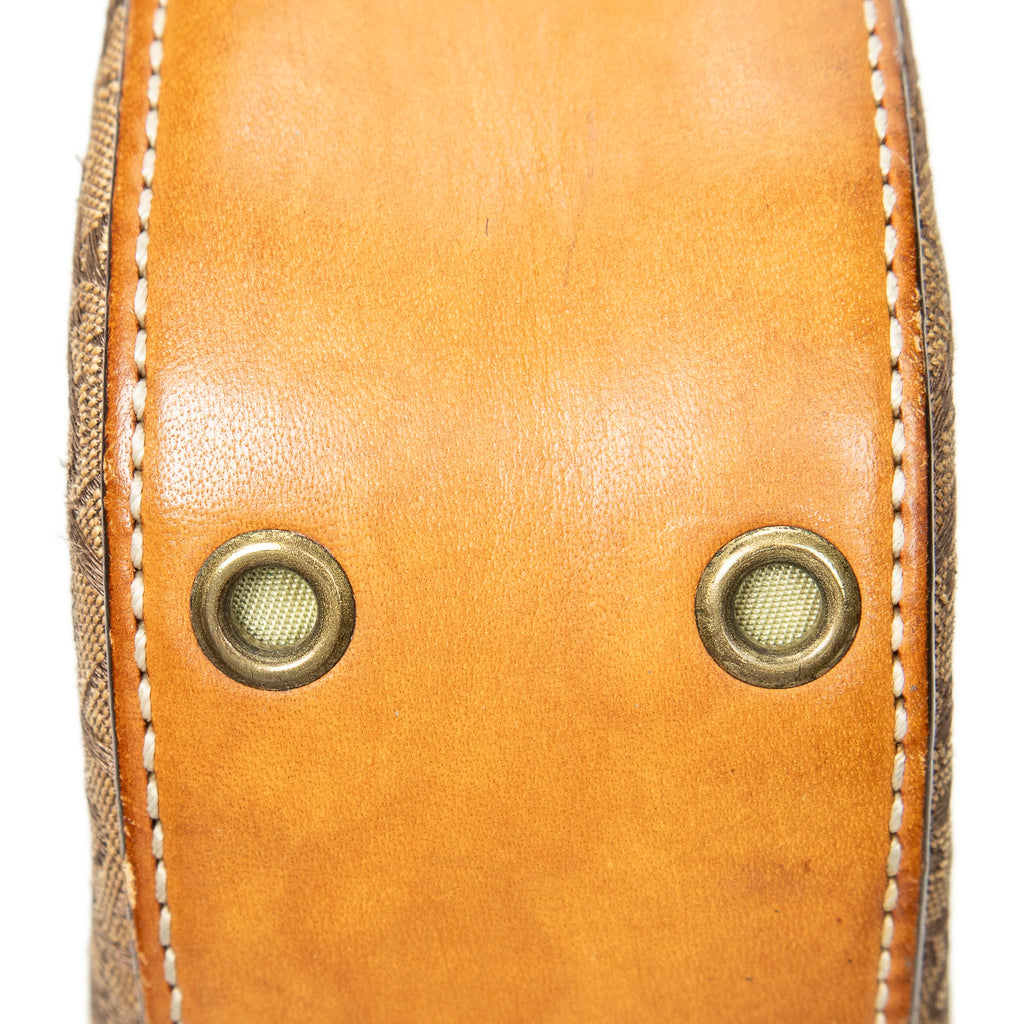 Shoulder Bag Street Chic Columbus Bag Brown Diorissimo Canvas